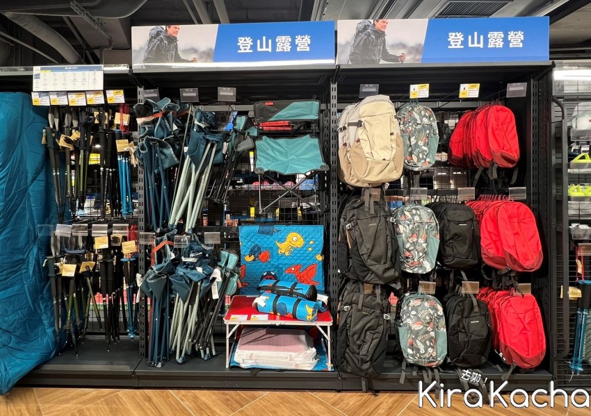 全聯Ｘ迪卡儂店中店/ KiraKacha去啦！