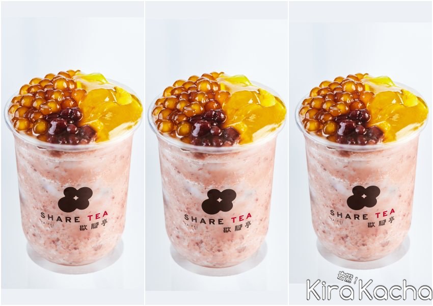 Sharetea歇腳亭新品「紅豆粉粿珍珠雪沙」 / KiraKacha去啦！