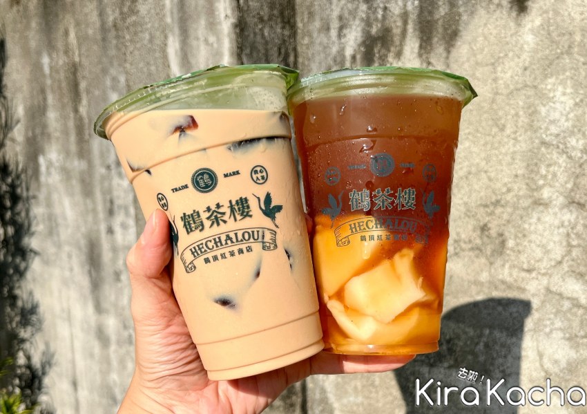 鶴茶樓新品「桂香烏龍杏仁凍、綺夢那堤咖啡凍」/ KiraKacha去啦！