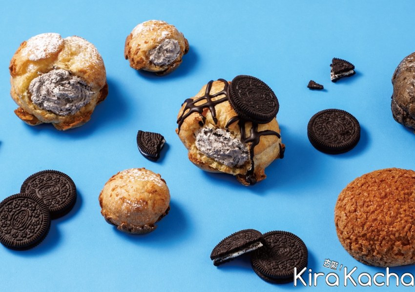 beard papa’s、OREO奧利奧「巧酥碎片泡芙」/ KiraKacha去啦！