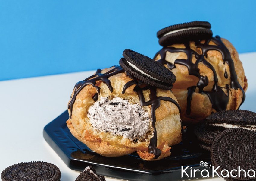 beard papa’s、OREO奧利奧「巧酥碎片泡芙」/ KiraKacha去啦！