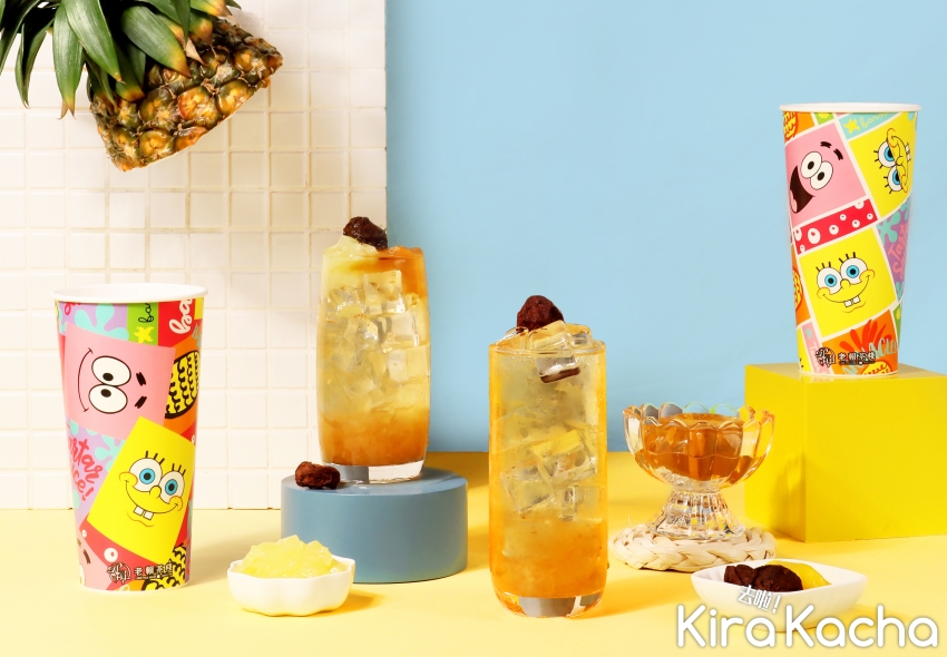 老賴茶棧聯名海綿寶寶、派大星/KiraKacha 去啦！