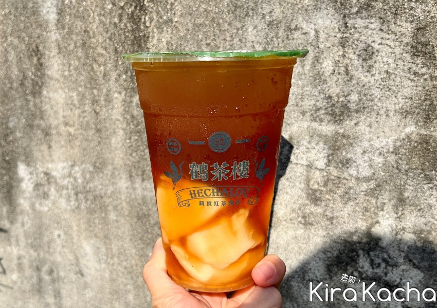 鶴茶樓新品「桂香烏龍杏仁凍、綺夢那堤咖啡凍」/ KiraKacha去啦！