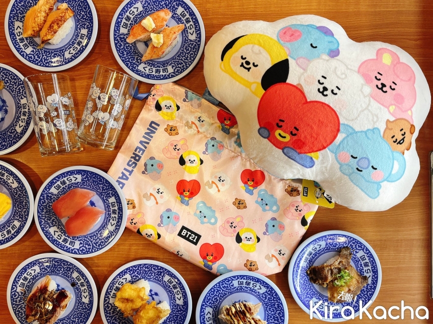 藏壽司BT21/KiraKacha 去啦！