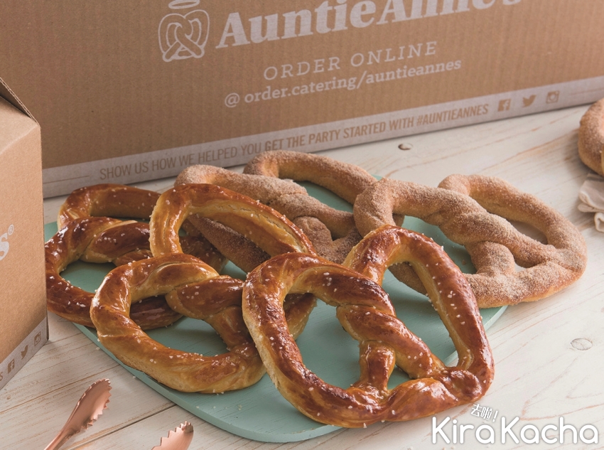 Auntie Anne’s美式蝴蝶餅/KiraKacha 去啦！