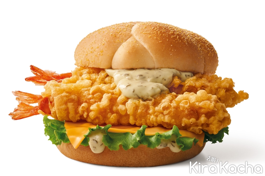 麥當勞炸蝦牛肉堡/KiraKacha 去啦！