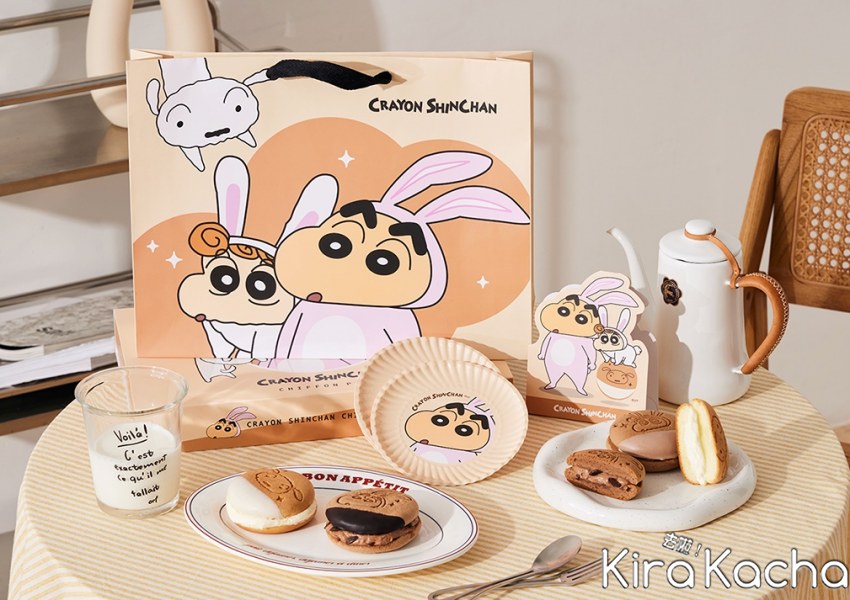 蠟筆小新雪燒奶油蛋糕禮盒【兔飛猛進版】 / KiraKacha去啦！