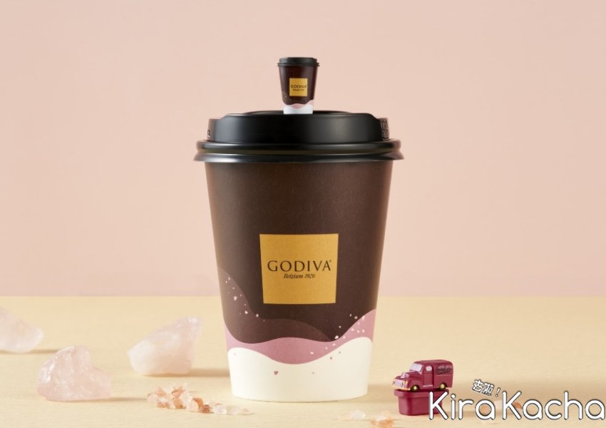 7-ELEVEN「GODIVA喜瑪拉雅粉紅鹽熱巧克力」/ KiraKacha去啦！