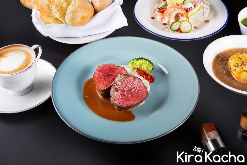 台北萬豪酒店一樓Lobby Lounge 菲力莫屬 豪吃之夜/KiraKacha 去啦！