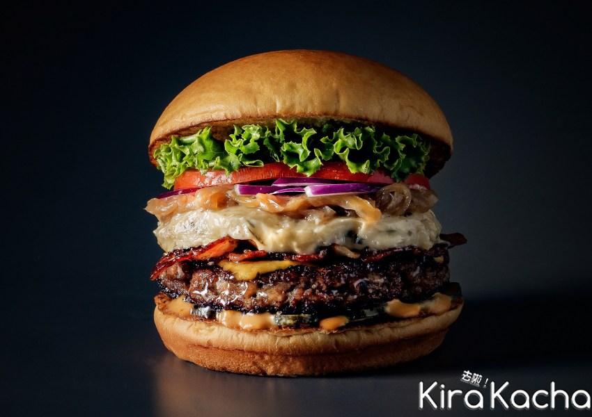 Selfish Burger「經典牛骨髓漢堡」/ KiraKacha去啦！