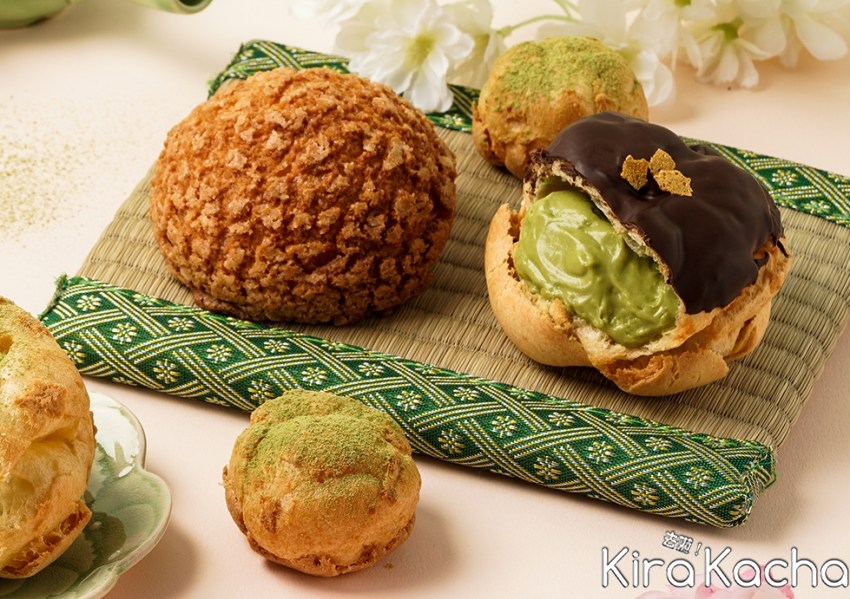 beard papa's抹茶泡芙/ KiraKacha去啦！