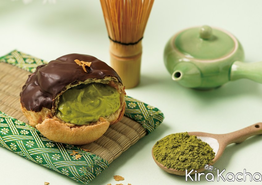 beard papa's抹茶泡芙/ KiraKacha去啦！