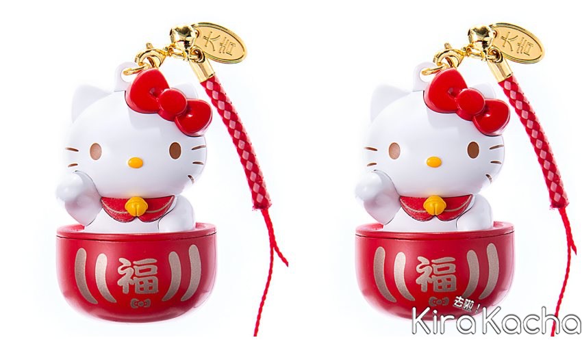 HELLO KITTY招財達摩3D造型悠遊卡 / KiraKacha去啦！