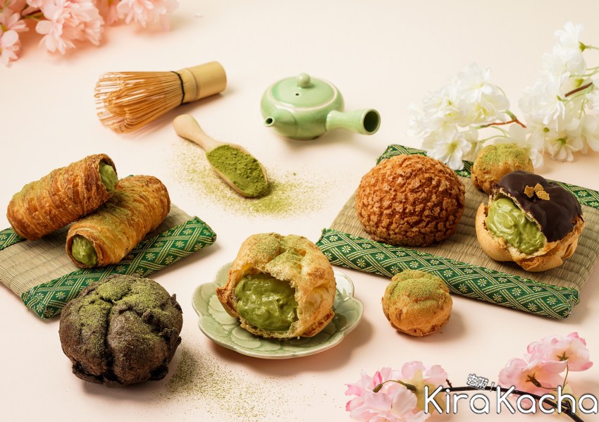 beard papa's抹茶泡芙/ KiraKacha去啦！