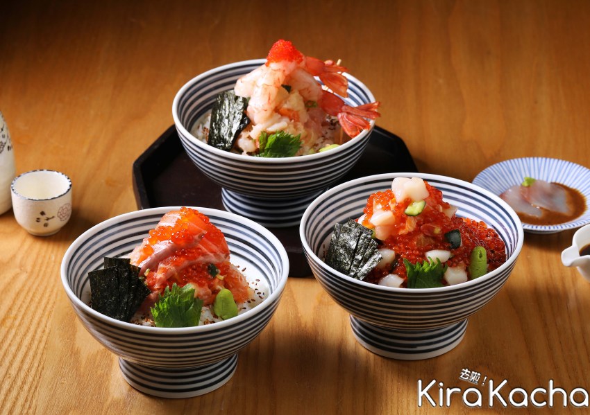 「日本橋海鮮丼辻半」插旗台中LaLaport北館/ KiraKacha去啦！