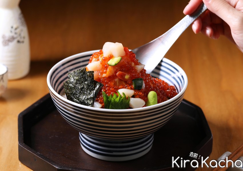 「日本橋海鮮丼辻半」插旗台中LaLaport北館/ KiraKacha去啦！