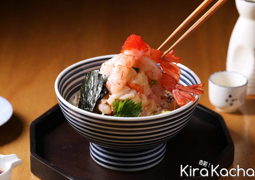 「日本橋海鮮丼辻半」插旗台中LaLaport北館/ KiraKacha去啦！