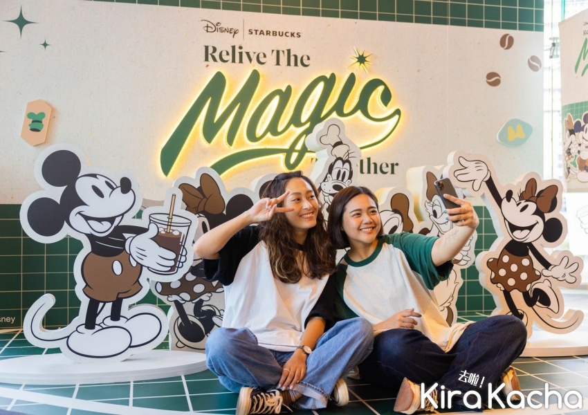 星巴克迪士尼快閃咖啡廳 台北時代門市/KiraKacha去啦！