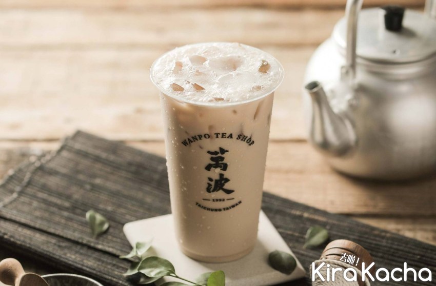 萬波 普通紅茶、普通奶茶