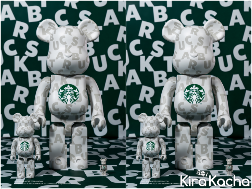 BE@RBRICK STARBUCKS星巴克庫柏力克熊聯名/KiraKacha去啦！
