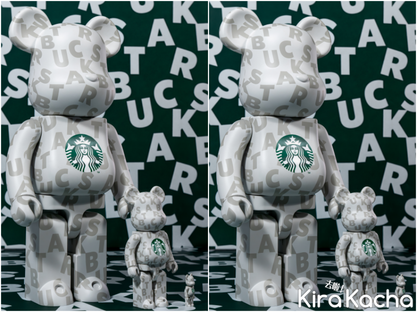 BE@RBRICK STARBUCKS星巴克庫柏力克熊聯名/KiraKacha去啦！