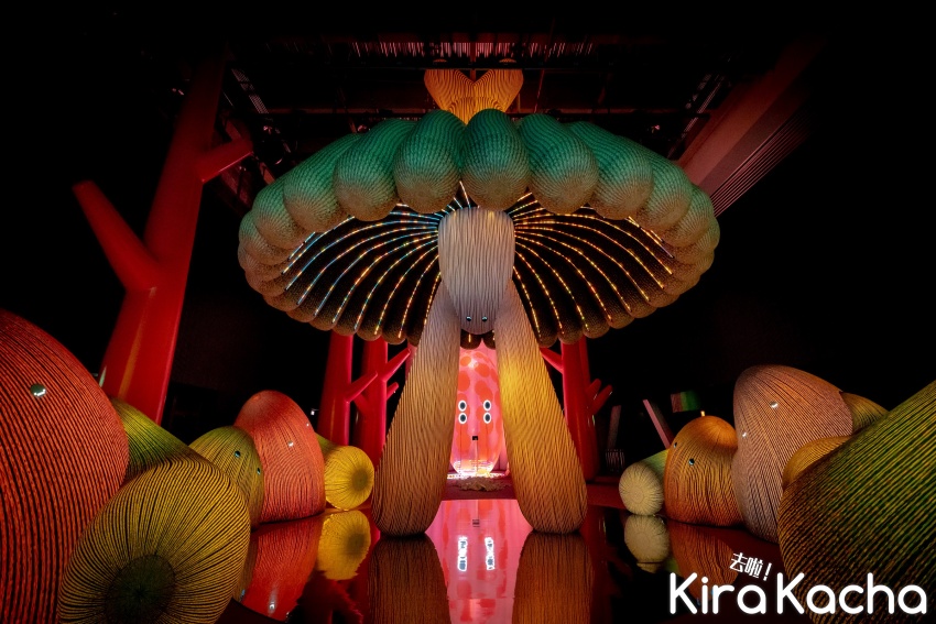 誠品生活新店裕隆城「AI靈感大師：澳洲3D光影觸動樂園」/KiraKacha去啦！