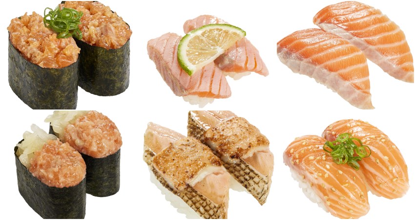 壽司郎鮭魚30選