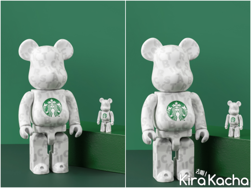 BE@RBRICK STARBUCKS星巴克庫柏力克熊聯名/KiraKacha去啦！