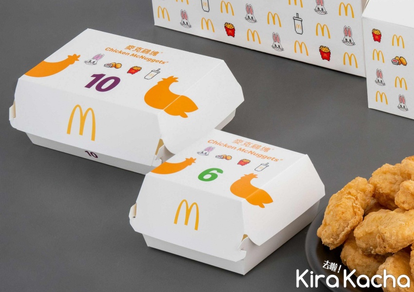 麥當勞NewJeans潮味包裝聯名 / KiraKacha去啦！