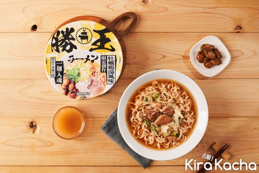 勝王牡蠣雞湯風味拉麵泡麵