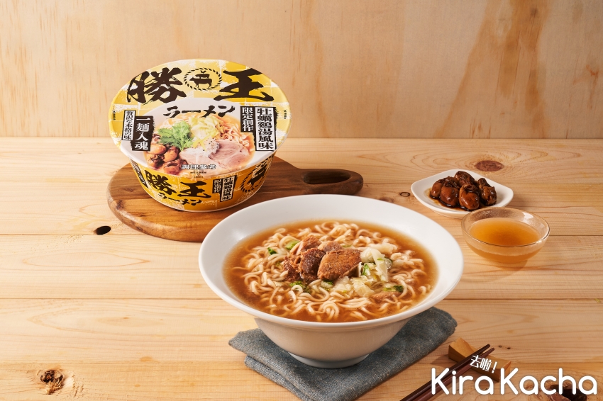 勝王牡蠣雞湯風味拉麵泡麵