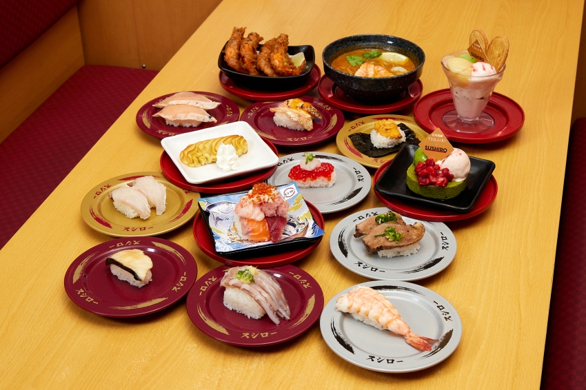 司郎吃遍日本、美澳、巴西等各地食材、更有TSUJIRI 辻利茶舗聯名甜點