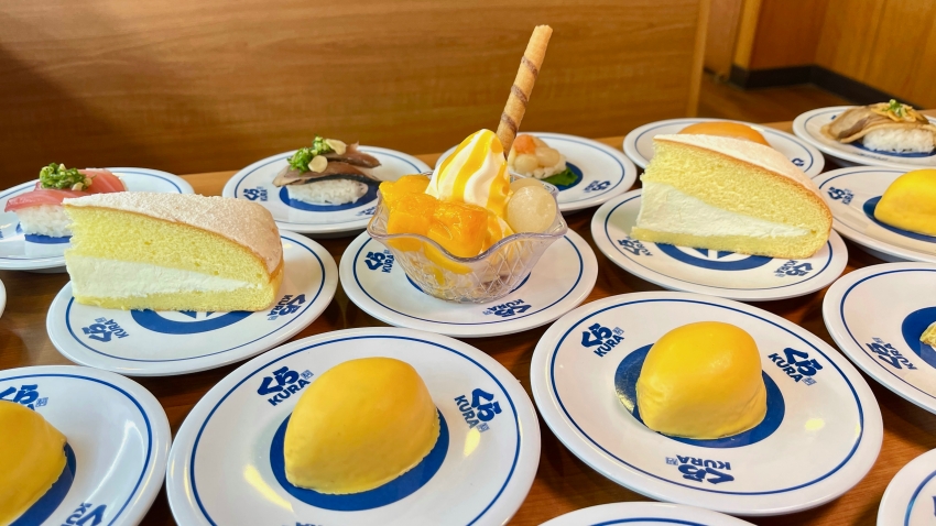藏壽司沙鹿中山路、藏壽司甜點照片
