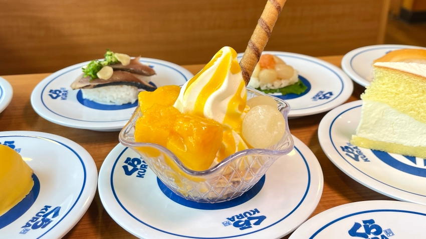 藏壽司沙鹿中山路、藏壽司甜點照片