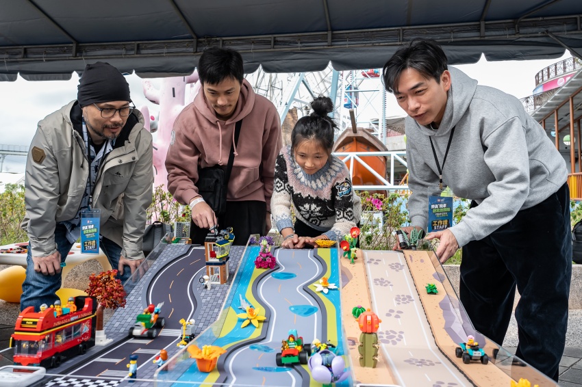 樂高® / 盡情施展酷炫創意 KUSO拼砌趣味飛車 用「玩心」放大心中的遊樂園