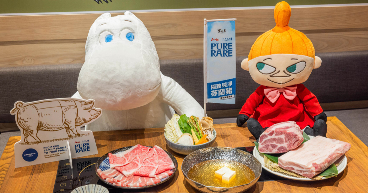 南港LaLaport限定！黑毛屋X姆明火鍋店380元一人火鍋，嚕嚕米陪吃再送周邊
