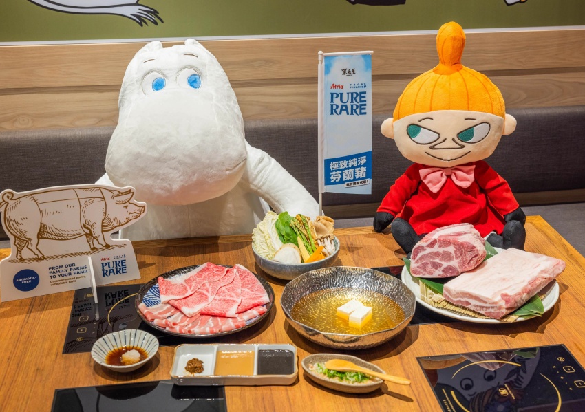 南港LaLaport限定！黑毛屋X姆明火鍋店380元一人火鍋，嚕嚕米陪吃再送周邊