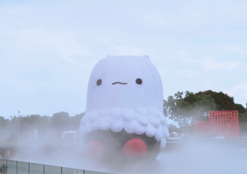 屏東看海美術館暫閉怪獸代班！海口港戶外裝置藝術免費看，親子旅遊打卡熱點