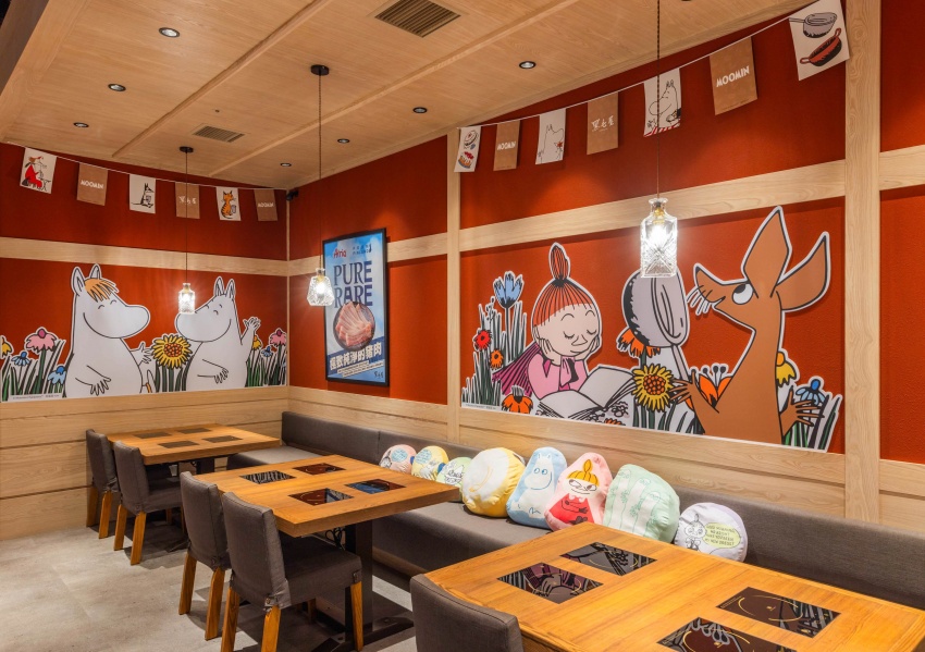 南港LaLaport限定！黑毛屋X姆明火鍋店380元一人火鍋，嚕嚕米陪吃再送周邊