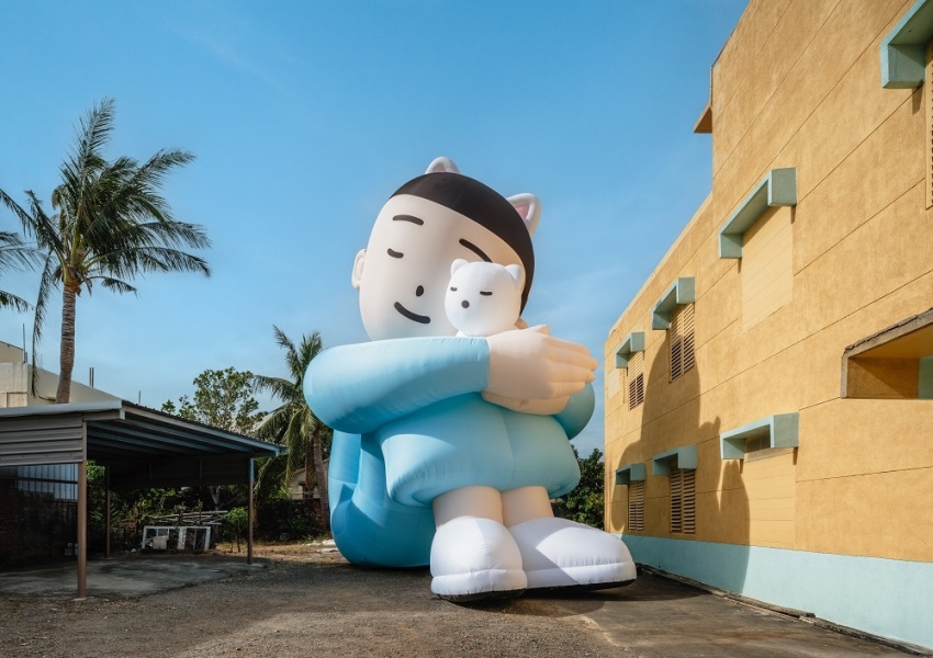 屏東看海美術館暫閉怪獸代班！海口港戶外裝置藝術免費看，親子旅遊打卡熱點