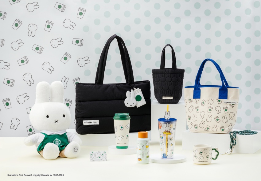 星巴克 x miffy初夏聯名5月2日登場 端午禮盒超萌開賣