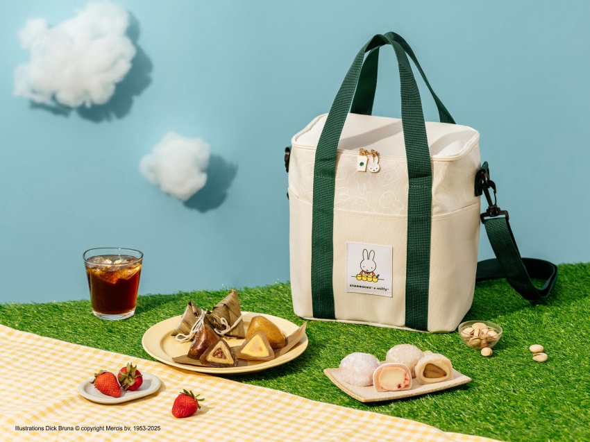星巴克 x miffy初夏聯名5月2日登場 端午禮盒超萌開賣