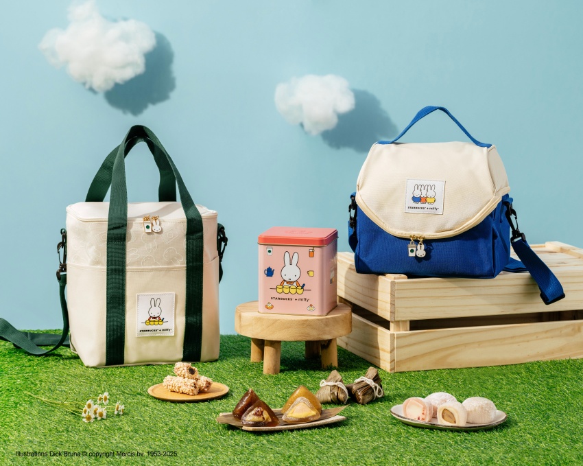 星巴克 x miffy初夏聯名5月2日登場 端午禮盒超萌開賣