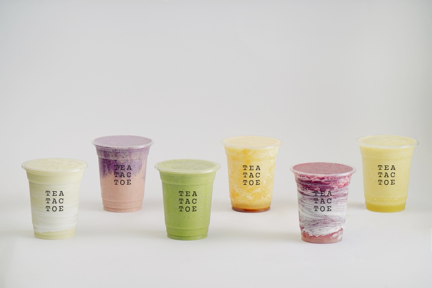 信義果昔新品牌TEA TAC TOE開幕買一送一！打卡系果昔來了