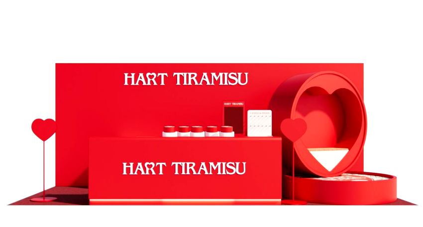 HART TIRAMISU愛心提拉米蘇襲捲台灣！韓國KOL圈瘋傳「敲敲甜點」新吃法，台北、新竹快閃地點與時間一次掌握