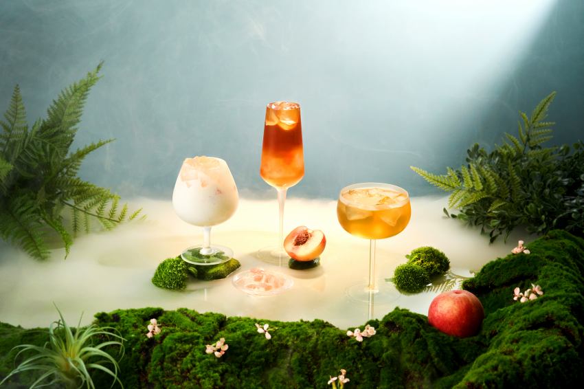 烏弄新品「蜜魯」挑戰手搖飲天花板！以水蜜桃金萱烏龍為基底，搭配蜜桃紅玉、優格莎莎讓你喝一杯就能走進桃花源