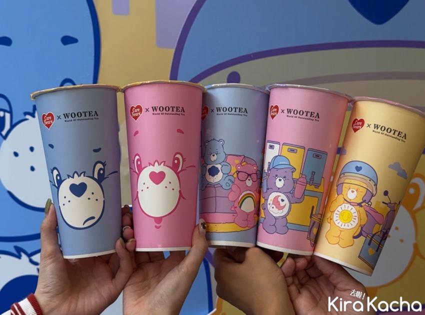 五桐號攜手Care Bears推出秋季聯名，3款焙茶新品加6款限量周邊同步登場，消費滿額還送貼紙與保冷袋，超萌必收！