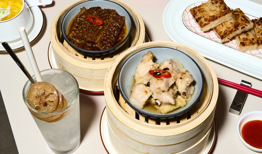 台北全新「三點三 DIM SUM TIME」開幕，每日手工現做蝦餃腸粉雪山包展現正宗港點文化
