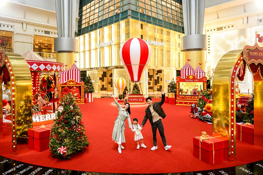 台北101攜手玩具總動員打造耶誕夢幻打卡點,四大主題場景與耶誕奇幻樂園登場,夢想舞台音樂會溫馨傳愛點亮冬季