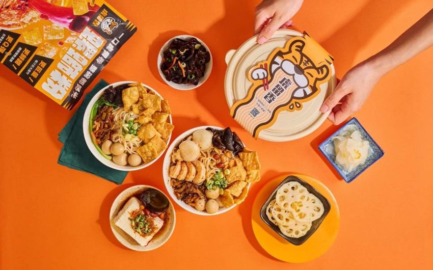 虎留香現煮螺螄粉系列於Uber Eats與foodpanda雙北地區獨家販售,主打肥牛,梅花豬與海味多款主料,加料豐富,湯頭濃郁,熱騰騰上桌最暖胃